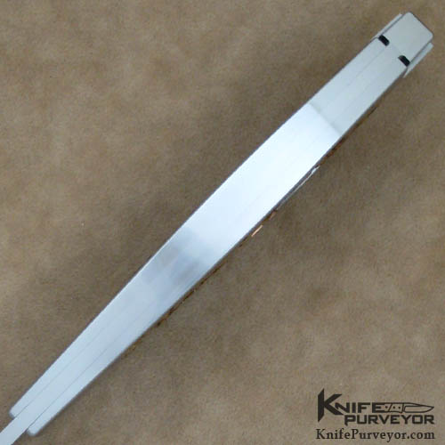 Ron Lake Custom Knife Large Tail Lock with Semi Skinner Blade - Image 4