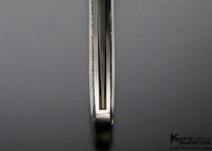 Steve Hoel Custom Knife Ron Skaggs Engraved Mother of Pearl Lockback - Image 8