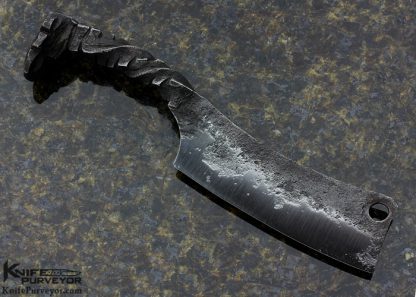 Ryu Lim Custom Knife "Razor" Railroad Spike - Image 3