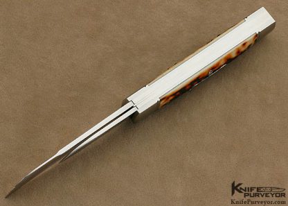 Ryuichi Kawamura Custom Knife Sambar Stag Congress Jack "Remington 423" Slip Joint - Image 4