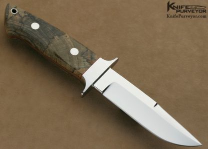 S.R. Johnson Custom Knife Spalted Maple Chute - Image 3