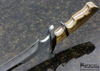 Schuyler Lovestrand Custom Knife Mammoth Subhilt Fighter - Image 5