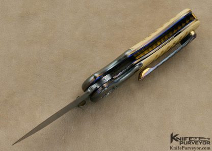 Sal Manaro Custom Knives Very Deluxe Mini-Bullseye Linerlock From the 2011 Tactical Invitational - Image 7