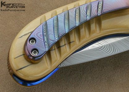 Sal Manaro Custom Knives Very Deluxe Mini-Bullseye Linerlock From the 2011 Tactical Invitational - Image 5