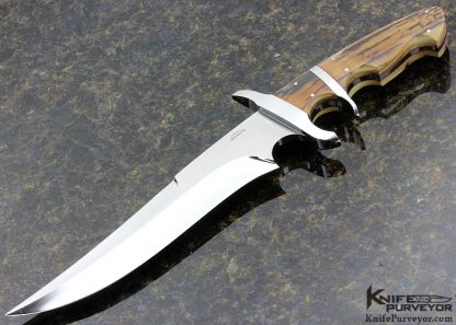 Schuyler Lovestrand Custom Knife Mammoth Subhilt Fighter