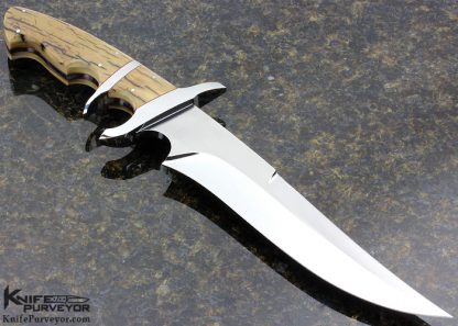 Schuyler Lovestrand Custom Knife Mammoth Subhilt Fighter - Image 3