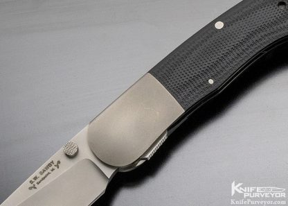 Scott Sawby Custom Knife Ambidextrous Combat Utility Self Lock - Image 2
