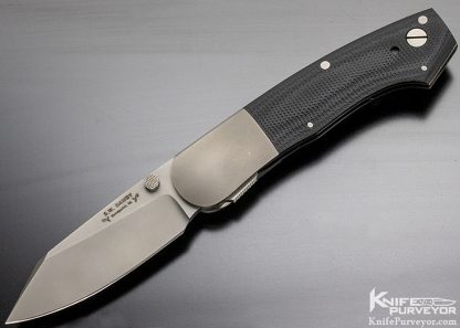 Scott Sawby Custom Knife Ambidextrous Combat Utility Self Lock