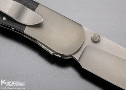 Scott Sawby Custom Knife Ambidextrous Combat Utility Self Lock - Image 4