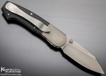 Scott Sawby Custom Knife Ambidextrous Combat Utility Self Lock - Image 3