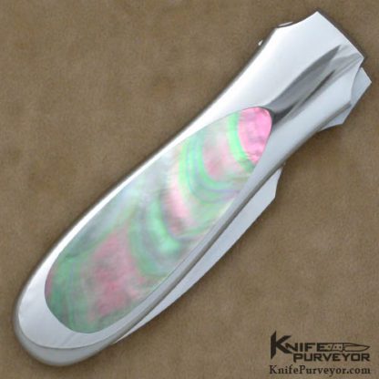 Scott Sawby Custom Knife Blacklip Murrelet Dagger - Image 3