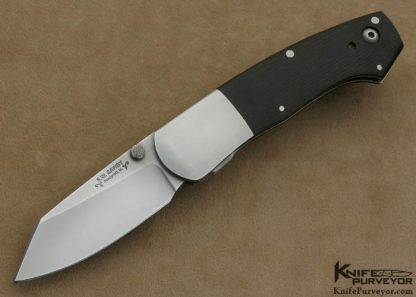 Scott Sawby Custom Knife Desert Ironwood & S30V Combat Utility  Selfloc