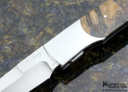 Scott Sawby Custom Knife Mammoth Tooth Scaled "Kittiwake-Swift" Self-Lock - Image 2