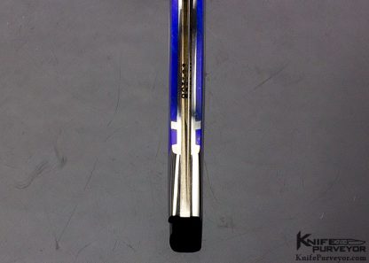Scott Sawby Custom Knife Lapis & Opal 5 Piece Self Lock Dagger - Image 6