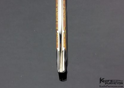 Scott Sawby Custom Knife Picture Jasper "Fluted Skimmer" Selflock - Image 6