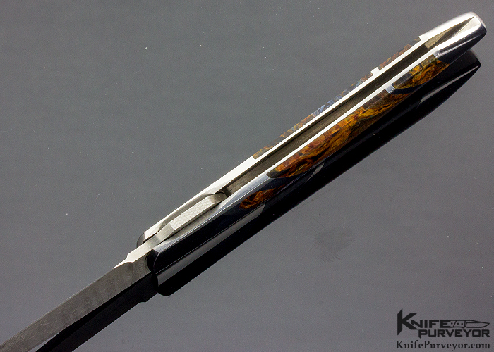 Scott Sawby Custom Knife Pietersite Self Lock "Skimmer" - Image 5