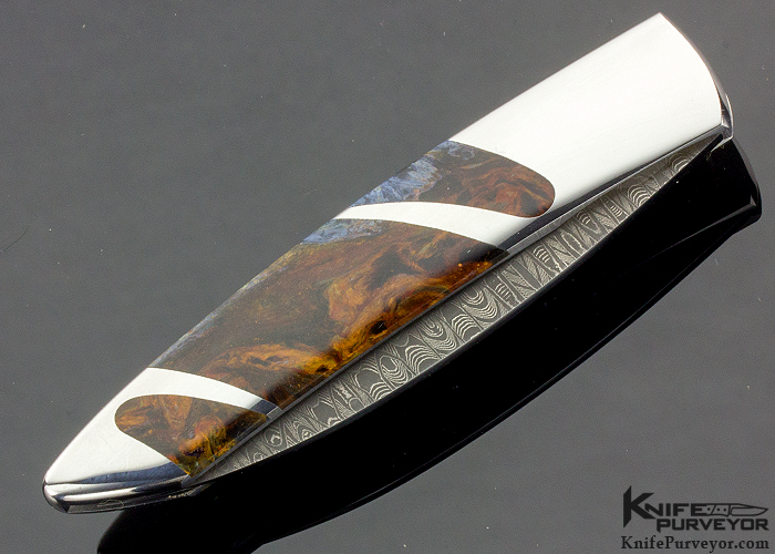Scott Sawby Custom Knife Pietersite Self Lock "Skimmer" - Image 3