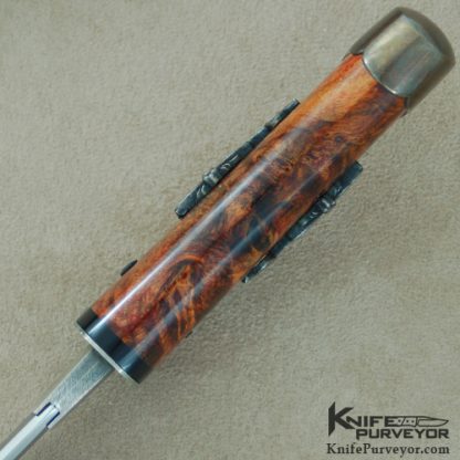 Scott Slobodian Custom Knife Spalted Maple Tanto - Image 3