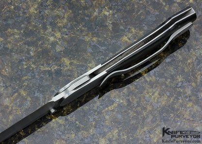 Scott Sawby Custom Knife Micarta Combat Utility Self Lock - Image 5