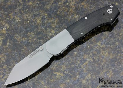 Scott Sawby Custom Knife Micarta Combat Utility Self Lock