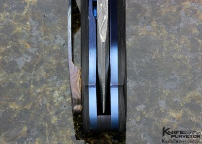 Sean O'Hare Custom Knife Mike Norris "Fire Clone" & Mother of Pearl Linerlock 11451