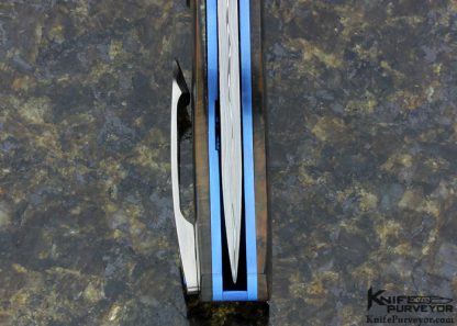 Sean O'Hare Custom Knife "Eclipse" Damascus Linerlock - Image 5