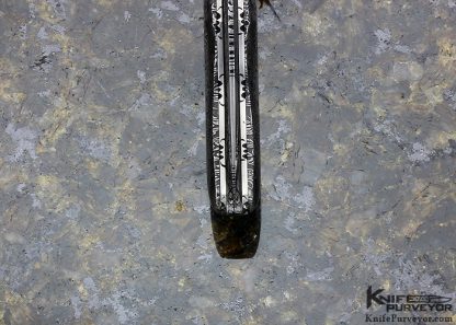 Shane Taylor Sole Authorship "Batman" Damascus Linerlock - Image 7