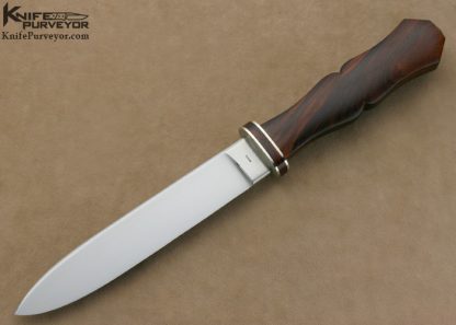 David Shaw Custom Knife Desert Ironwood Presentation Dagger