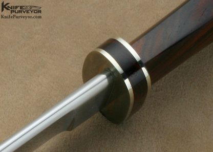 David Shaw Custom Knife Desert Ironwood Presentation Dagger - Image 4