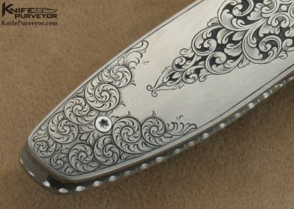 Andy Shinosky Custom Knife Sole Authorship Engraved Linerlock - Image 5
