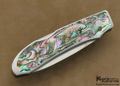 Shun Fujikawa Custom Knife Abalone Lockback Folder - Image 3