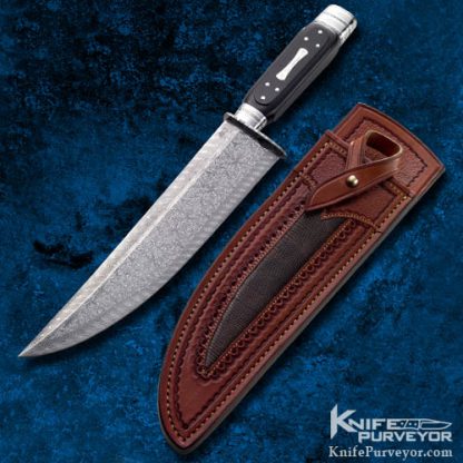 Josh Smith's Custom Knife Sole Authorship Damascus Searles Bowie