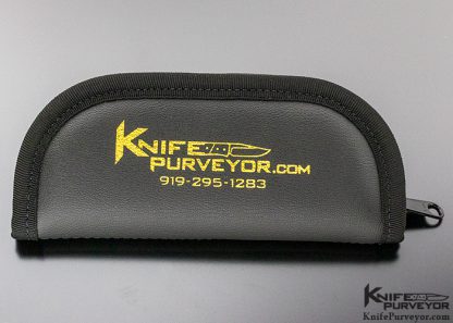 6" Padded Zippered Case w/ KnifePurveyor Logo