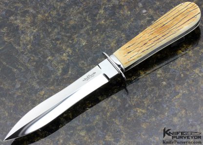 SR Johnson Custom Knife #001 "Coke Bottle" Symmetrical  Dagger
