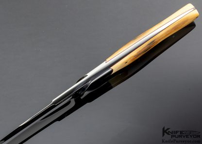 S.R. Johnson Custom Knife One of a Kind Mammoth Fixed Blade - Image 4