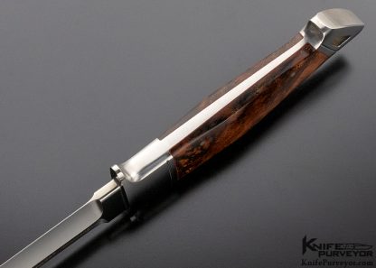Collaboration Dietmar Kressler and SR Johnson Custom Knife Ironwood - Image 6
