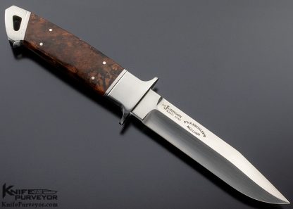 Collaboration Dietmar Kressler and SR Johnson Custom Knife Ironwood - Image 3