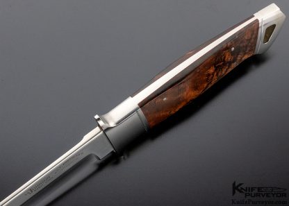 Collaboration Dietmar Kressler and SR Johnson Custom Knife Ironwood - Image 5