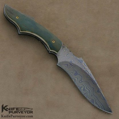 Stan Wilson Custom Knives Damascus Necker - Image 3