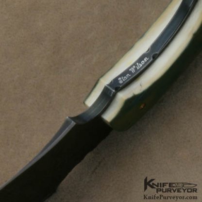 Stan Wilson Custom Knives Damascus Necker - Image 7