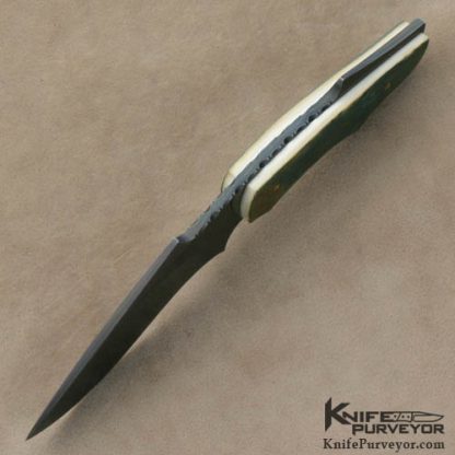 Stan Wilson Custom Knives Damascus Necker - Image 4