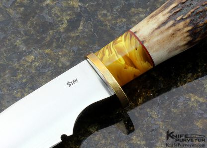 Craig Steketee Custom Knife Clip Point Hunter - Image 2
