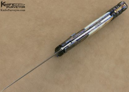 Stephen Olszewski Custom Knife "Crusader" Lever Release Linerlock - Image 10