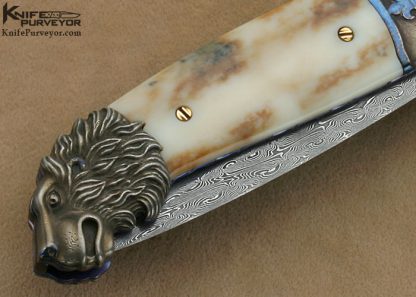 Stephen Olszewski Custom Knife "Crusader" Lever Release Linerlock - Image 5