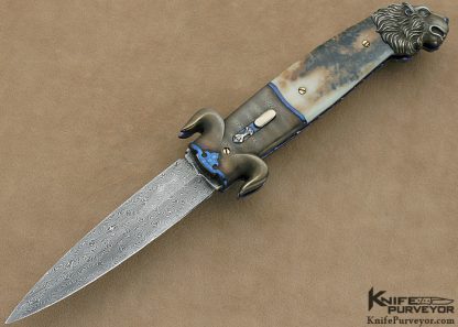 Stephen Olszewski Custom Knife "Crusader" Lever Release Linerlock