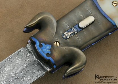 Stephen Olszewski Custom Knife "Crusader" Lever Release Linerlock - Image 3