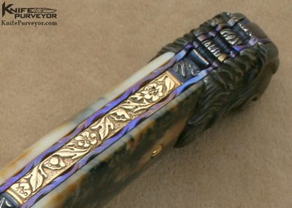 Stephen Olszewski Custom Knife "Crusader" Lever Release Linerlock - Image 9