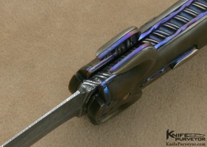 Stephen Olszewski Custom Knife "Crusader" Lever Release Linerlock - Image 8