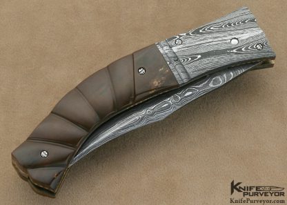 Steve Hill Custom Knife "Dangerous Purves" Auto - Image 3