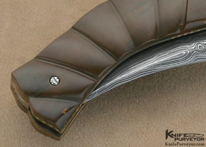 Steve Hill Custom Knife "Dangerous Purves" Auto - Image 5